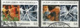 UN Wien - Mi-Nr 71/72 Gestempelt / Used (n419) - Usados