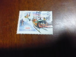 TIMBRE OBLITERE DE FINLANDE   YVERT N°758 - Used Stamps