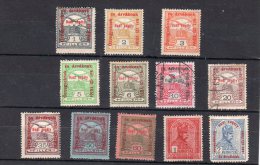 HONGRIE  -  N° 142 * Au 146 * - 147   O -  150  O - 153 *  Au 157 *  -  Y & T - 12  Valeurs - - Unused Stamps