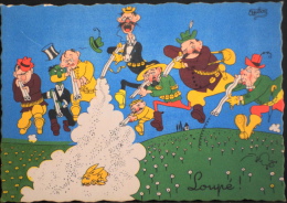 CARTE POSTALE " HUMOURISTIQUE " Signé A. DUBOUT 1958 Les éditions Du Moulin 21 A - Dubout