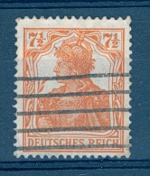 VARIÉTÉS 1916 - 19  N° 98 DEUTSCHES REICH 7 1/2  OBLITÉRÉ YVERT TELLIER 0.80 € - Variétés & Curiosités