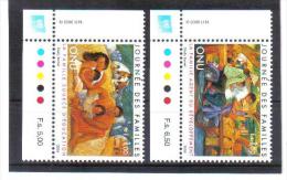 ESS627 UNO GENF 2006 MICHL 541/42 ECKRAND ** Postfrisch - Unused Stamps