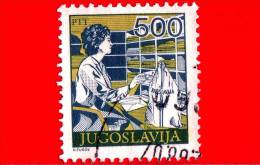 JUGOSLAVIA  - 1988 - Servizio Postale - PTT Post - 500 - Usados