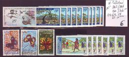 FRANCE. TIMBRE. COLONIE. DOM TOM. CALEDONIE. N° 243.344.321.440.62. PA 69. - Collections, Lots & Séries