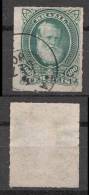 Brazil 1877 Dom Pedro 100R TAUBATE Postmark - Gebraucht