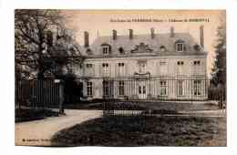 Verberie Chateau De Roberval Vue Prise Avec La Grille D'entrée En Premier Plan Edit Letellier - Verberie