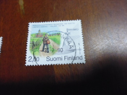 TIMBRE OBLITERE DE FINLANDE   YVERT N°1079 - Usati