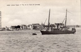 L'ILE TUDY VUE DE LA CALE DE LOCTUDY - Ile Tudy