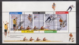 Nederland 1992 Nvph Nr  1517 Mi Nr Blok 36,  Olympische Spelen Barcelona - Usati