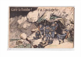 MIL Chasseurs Alpins, Gare à La Bombe, Avalanche, Illustrée Orens, Bataillon BCA, Régiment, Ed Bailly 2, 1941 - Orens