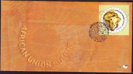 South Africa - 2002 - African Union Summit - FDC - Lettres & Documents