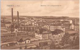 TRIEBES In Thüringen Bahnhof Mi Lithopone Fabrik Vogelschau 4.6.1927 TOP- Erhaltung - Zeulenroda
