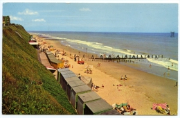 MUNDESLEY ON SEA : THE BEACH AND CLIFFS / ADDRESS - NEWBURY, JUBILEE ROAD (STURGESS) - Other & Unclassified