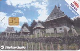 Serbia, Ser:30, Old Village Sirogojno,  2 Scans. - Yougoslavie