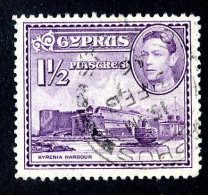 2745x)  Cyprus 1943 - SG# 155a / Sc#147A  Used - Zypern (...-1960)