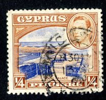 2750x)  Cyprus 1938 - SG# 151 / Sc#143  Used - Cyprus (...-1960)