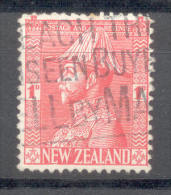 Neuseeland New Zealand 1926 - Michel Nr. 174 C O - Usati