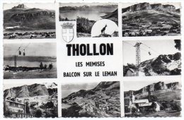 CP, 74,  Souvenir De THOLLON LES MEMISES, écrite, Voyagé En 1962, Les Editions J.Cellard - Thollon