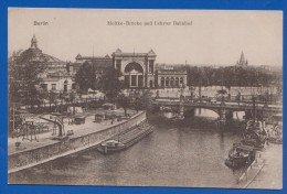 Deutschland; Berlin; Tiergarten; Moltke-Brücke; Lehrter Bahnhof - Dierentuin