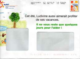 PAP : PSEUDO PAP ASSOCIATION DES PARALYSES DE FRANCE - Private Stationery