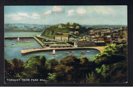 RB 948 - Early Postcard - Torquay From Park Hill - Devon - Torquay