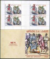 2012 Vaticano, Libretto Natale, Con Annullo 06.11.2012 Serie Completa AL FACCIALE - Carnets