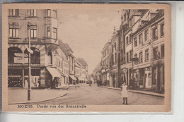 4130 MOERS, Steinstrasse, 1921 - Moers