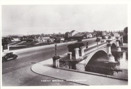 Postcard NOTTINGHAM Trent Bridge 1943 WW2 River Repro - Nottingham