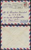 MARTINIQUE / 1967 OBLITERATION SECAP ILLUSTREE SUR LETTRE PAR AVION (ref 4941) - Cartas & Documentos