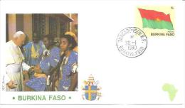 76233)VIAGGIO DEL PAPA G.PAOLOII A BURKINA FASO - Altri & Non Classificati