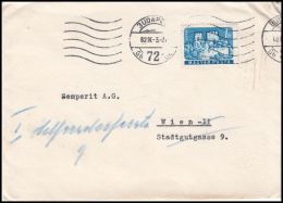 Hungary 1962, Cover Budapest To Wien - Briefe U. Dokumente