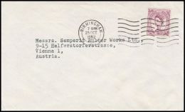 Great Britain 1962, Cover Birmingham To Wien - Lettres & Documents