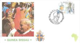 76239)VISITA DEL PAPA G.PAOLOII IN GUINEA BISSAU - Other & Unclassified