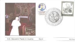 76253)VISITA DEL PAPA G.PAOLOII   IN AUSTRIA GURK - Sonstige & Ohne Zuordnung