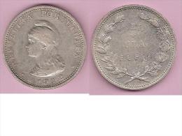 *portuguese India 1 Rupia 1912/11   (12 Over 11 !!!!) Km 18 Rare Coin ,look - Indien