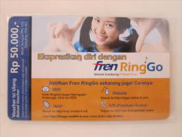 Prepaid Rechargable Card,used - Indonesia