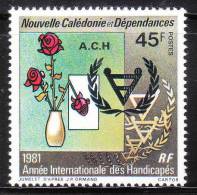 New Caledonia  1981 International Year Of The Disabled MNH - Nuevos