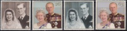 Great Britain 1997 MNH, Royal Wedding, Queen Elizebeth II & Prince Philip, - Ongebruikt