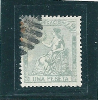 Spain  1873 Edifil 138b Gris Used - Gebruikt