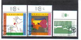 ESS530 UNO WIEN 2001  MICHL  331/32 + 341 Mit TABS  Used / Gestempelt - Oblitérés