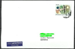 ITALY Italie Italia Air Mail Letter To Estonie Estonia Estland - 2011-20: Marcofilie