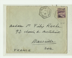 MAROC - BOUMALLSI   –  Tarif « FRANCE » à 15F. (6.3.1949/2.3.1956)(Prote Ctorat Du Maroc Assimilé Aux - Lettres & Documents