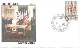 76274)viaggio Papa G.paolo II In  Montevideo - Autres & Non Classés