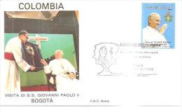 76281)viaggio Papa G.paolo II Colombia A Bogota - Autres & Non Classés
