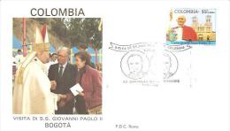 76284)viaggio Papa G.paolo II -bogota - Autres & Non Classés