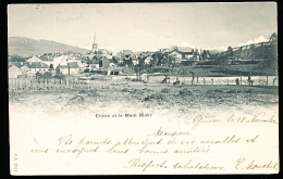 SUISSE  CHENE BOURG  / Chêne Et Le Mont Blanc / - Chêne-Bourg