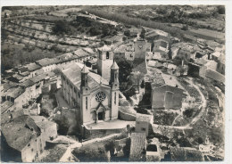 83 // RIANS  Vue Aérienne Sur Le Centre Du Village, L'église   CPSM   COMBIER Edit - Rians