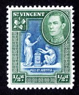 2836x)  St Vincent  1938 - SG# 149  ~  Sc # 141    M* - St.Vincent (...-1979)