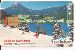 TARJETA FRANCIA SKI - Unclassified