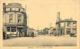 Sept13 72 : Aulnoye  -  Place De La Gare  -  Poste - Aulnoye